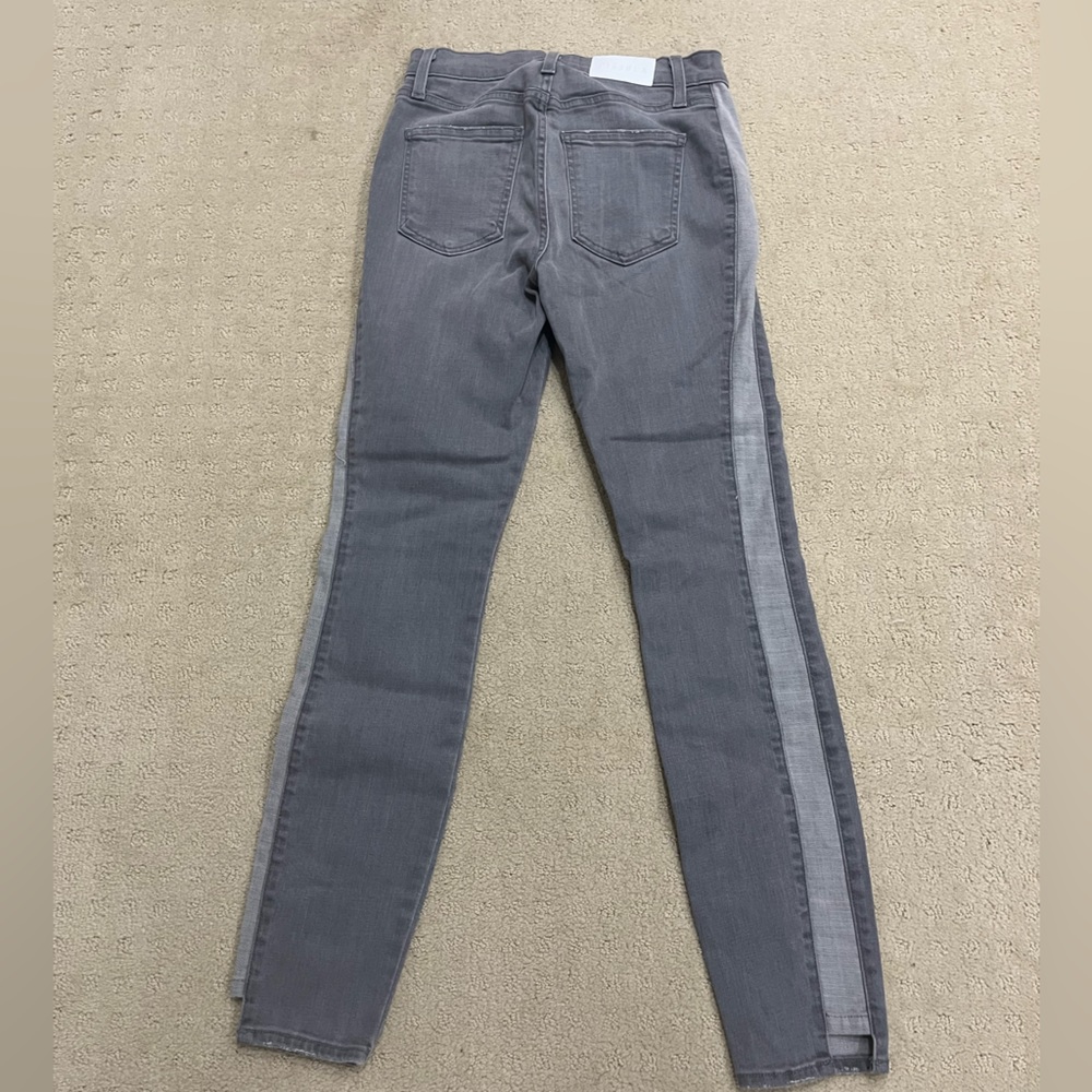 Grey Side Detail Pistola Skinny Jeans - Picture 3 of 5